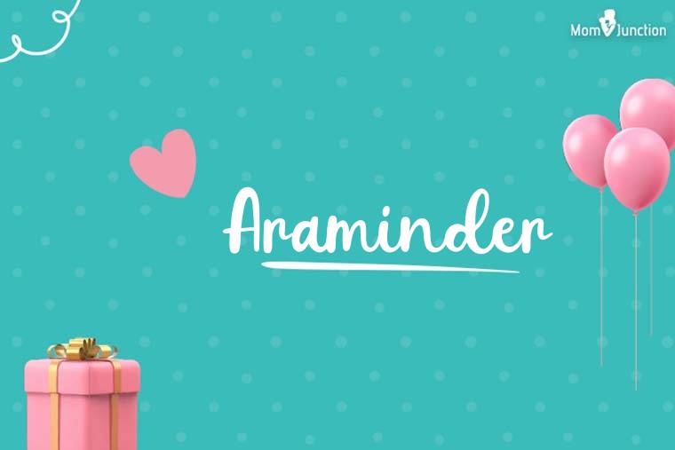 Araminder Birthday Wallpaper