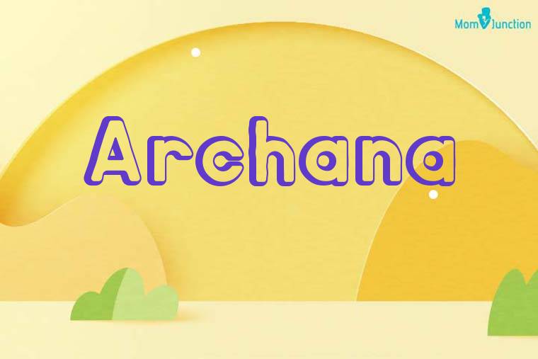 Archana 3D Wallpaper