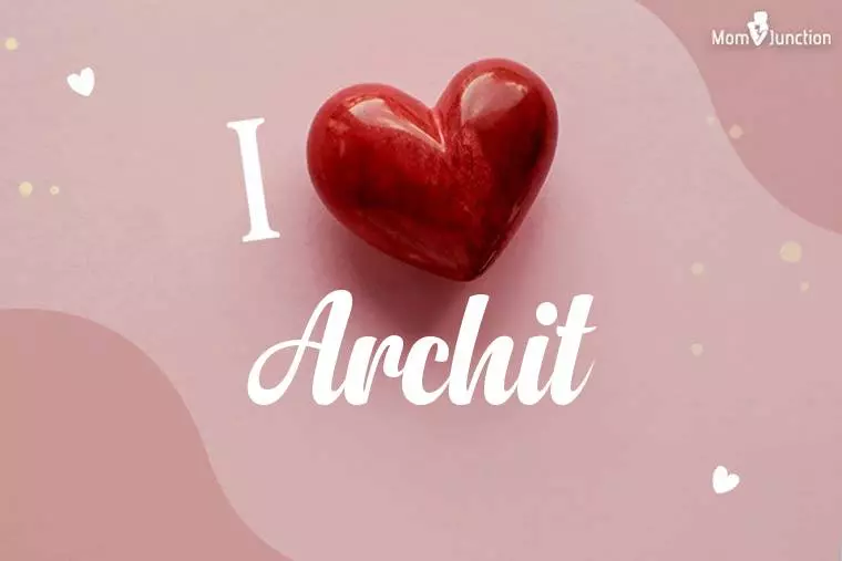 I Love Archit Wallpaper