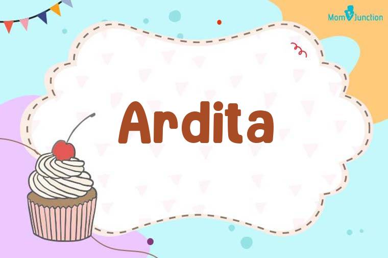 Ardita Birthday Wallpaper