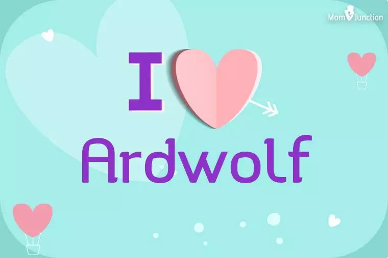 I Love Ardwolf Wallpaper