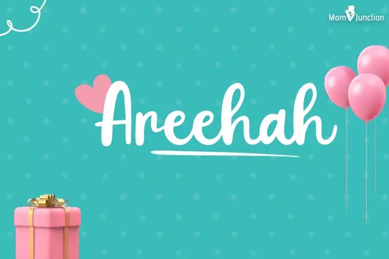 Areehah Birthday Wallpaper