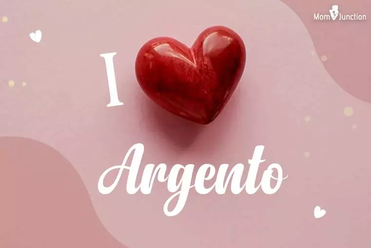 I Love Argento Wallpaper