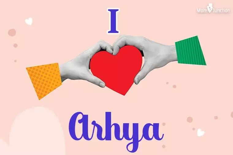 I Love Arhya Wallpaper