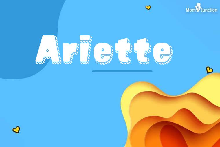 Ariette 3D Wallpaper