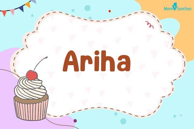 Ariha Birthday Wallpaper