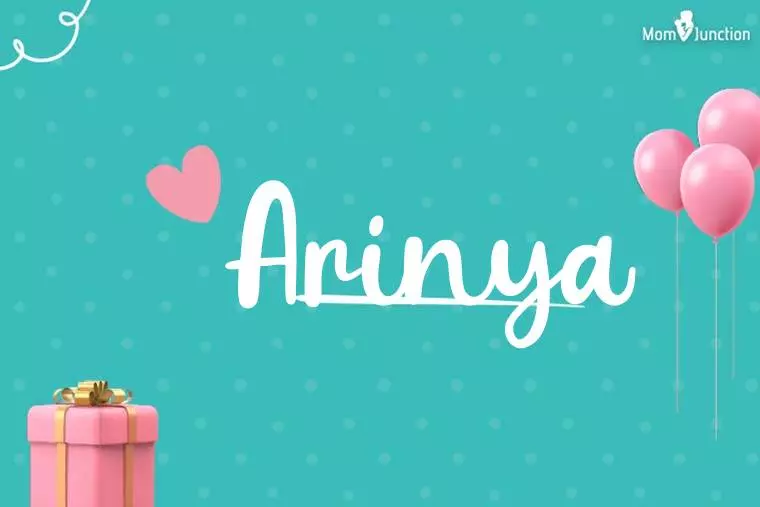 Arinya Birthday Wallpaper