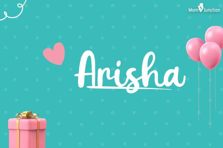 Arisha Birthday Wallpaper