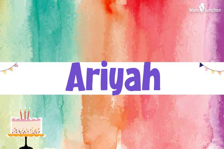 Ariyah Birthday Wallpaper