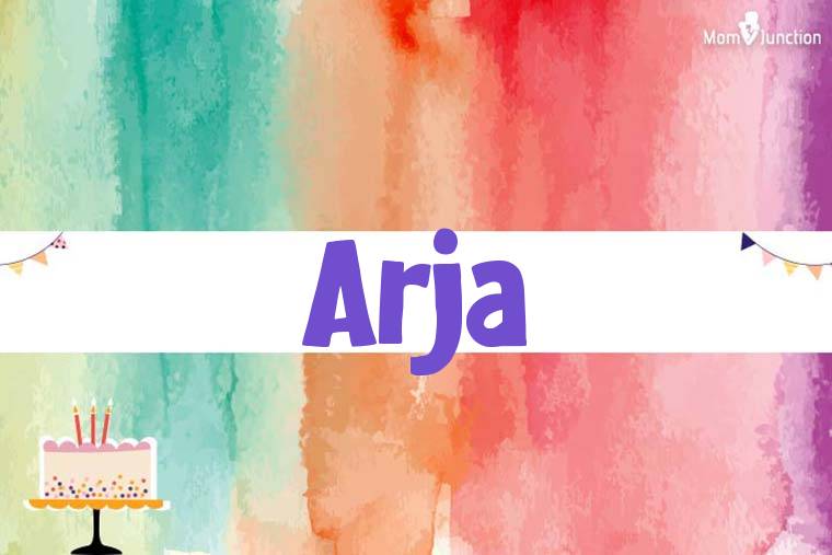 Arja Birthday Wallpaper