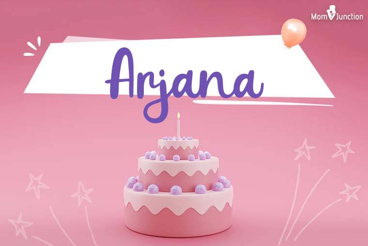 Arjana Birthday Wallpaper