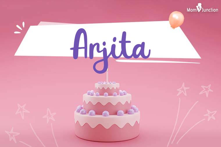 Arjita Birthday Wallpaper