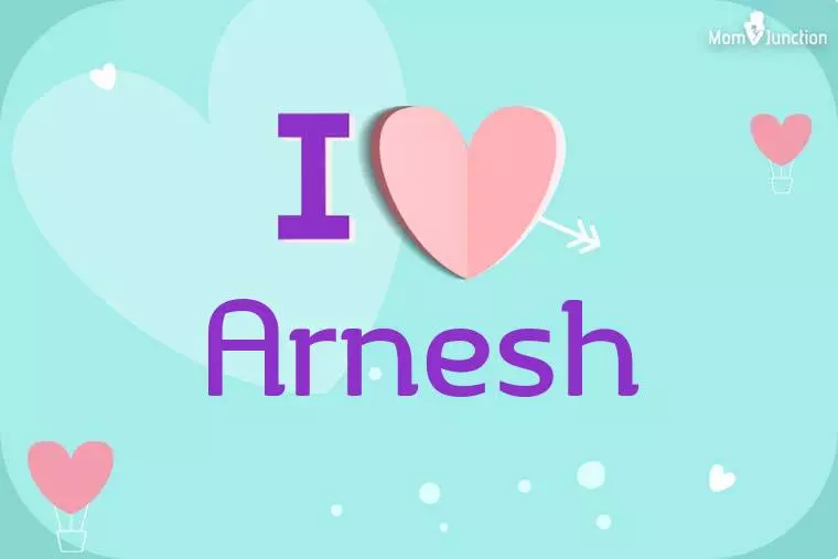 I Love Arnesh Wallpaper