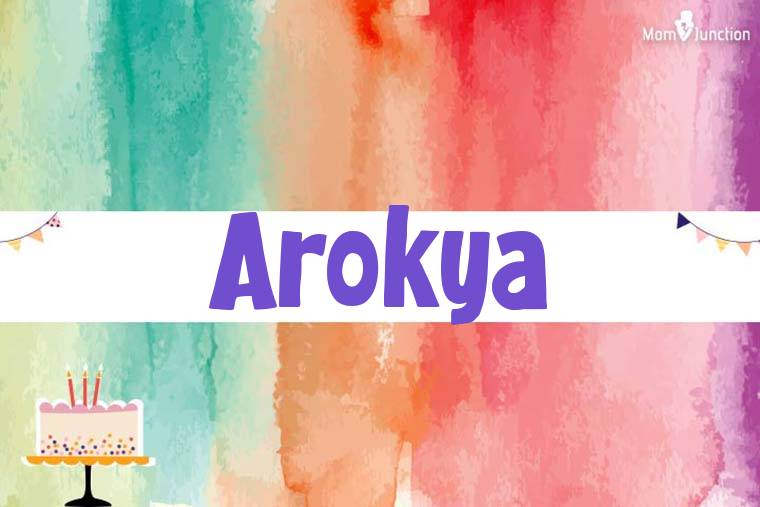 Arokya Birthday Wallpaper