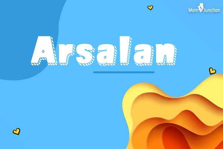 Arsalan 3D Wallpaper