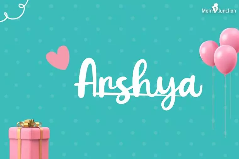 Arshya Birthday Wallpaper