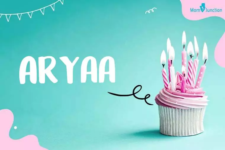 Aryaa Birthday Wallpaper