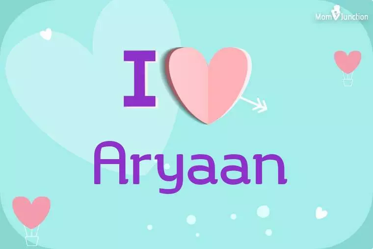 I Love Aryaan Wallpaper