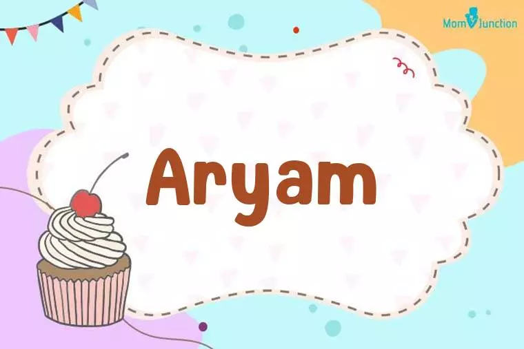 Aryam Birthday Wallpaper