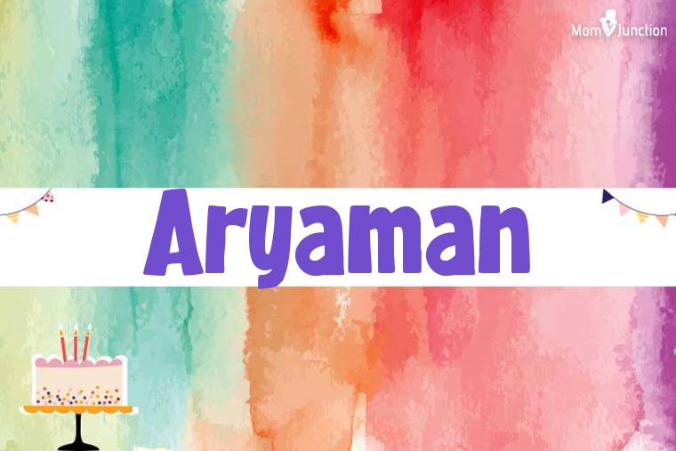 Aryaman Birthday Wallpaper