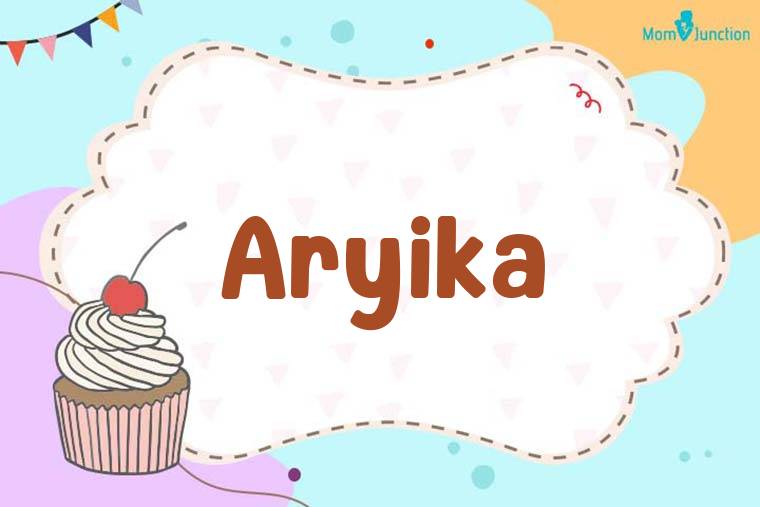 Aryika Birthday Wallpaper