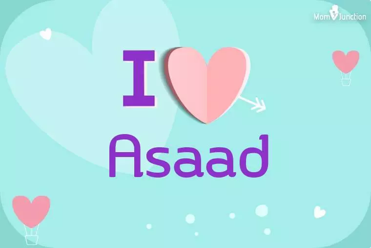 I Love Asaad Wallpaper