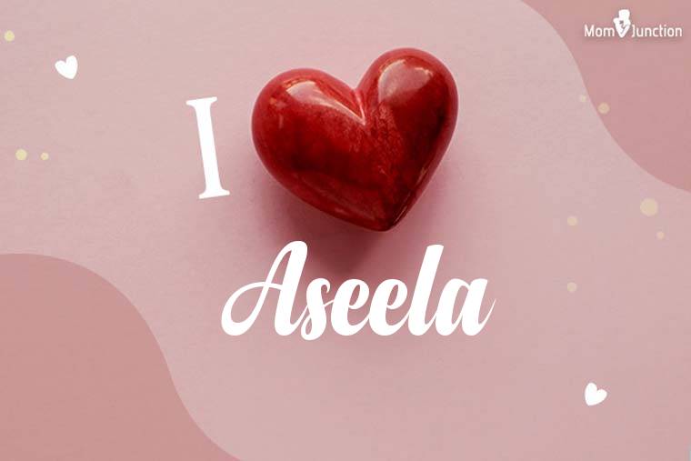 I Love Aseela Wallpaper
