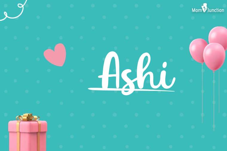 Ashi Birthday Wallpaper