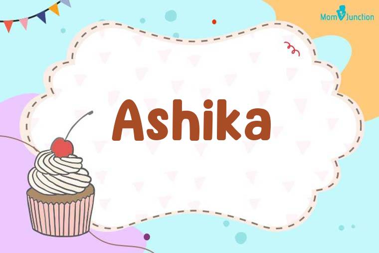 Ashika Birthday Wallpaper