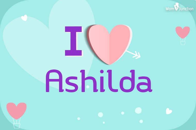 I Love Ashilda Wallpaper