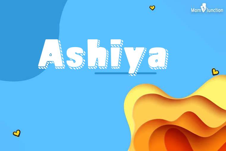Ashiya 3D Wallpaper
