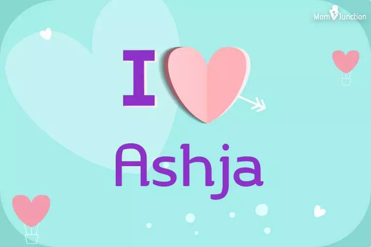 I Love Ashja Wallpaper