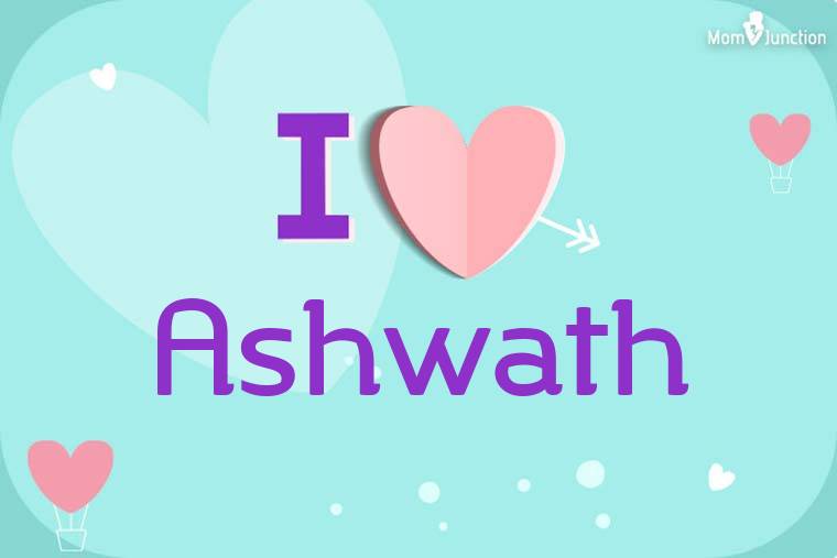 I Love Ashwath Wallpaper