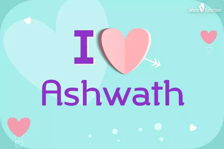 I Love Ashwath Wallpaper