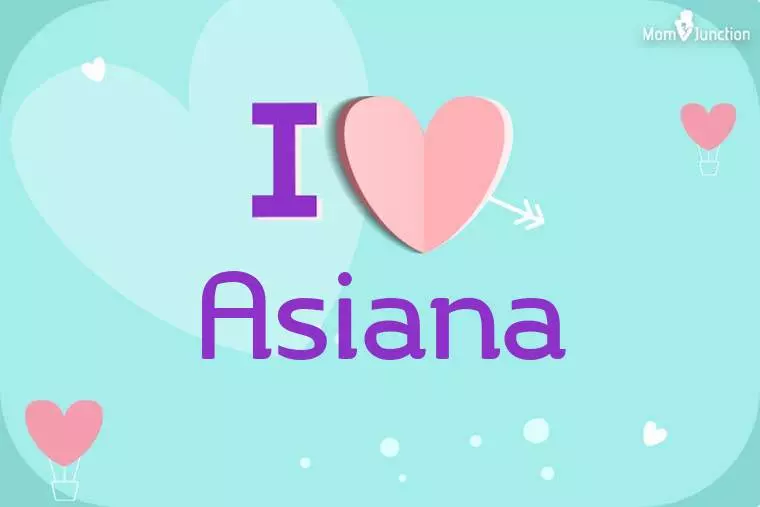 I Love Asiana Wallpaper