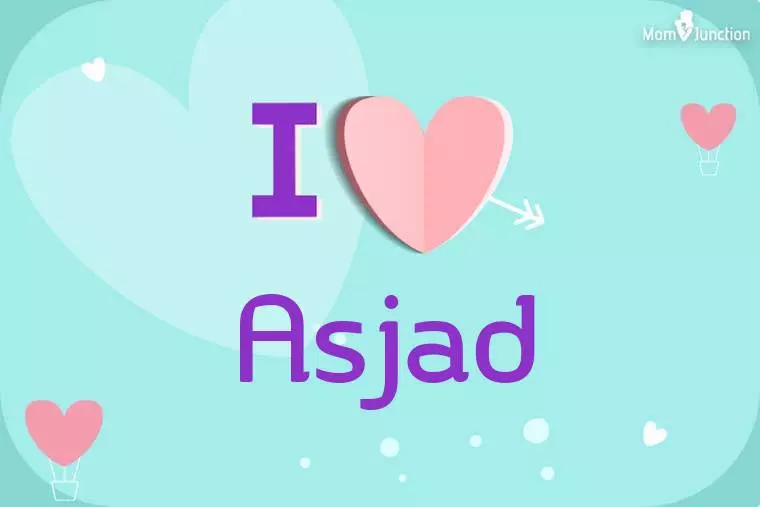 I Love Asjad Wallpaper