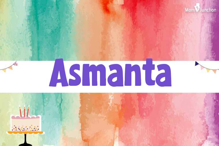 Asmanta Birthday Wallpaper