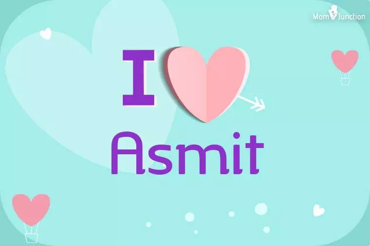 I Love Asmit Wallpaper