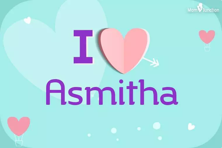I Love Asmitha Wallpaper
