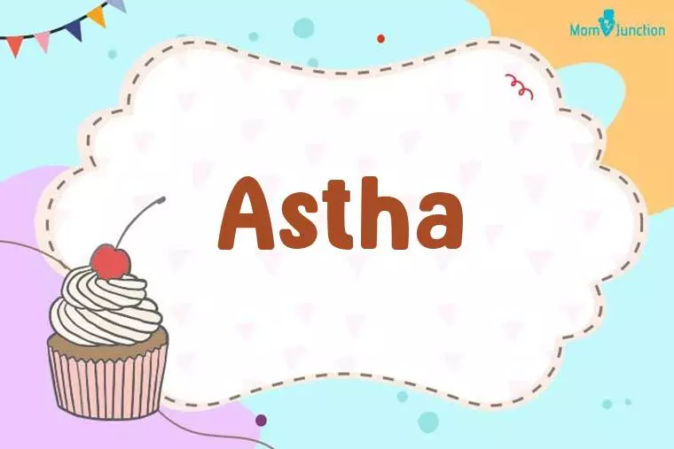 Astha Birthday Wallpaper