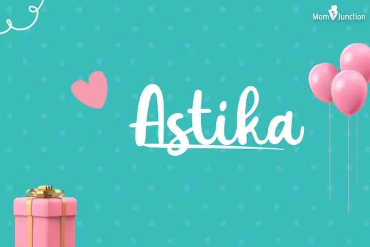 Astika Birthday Wallpaper