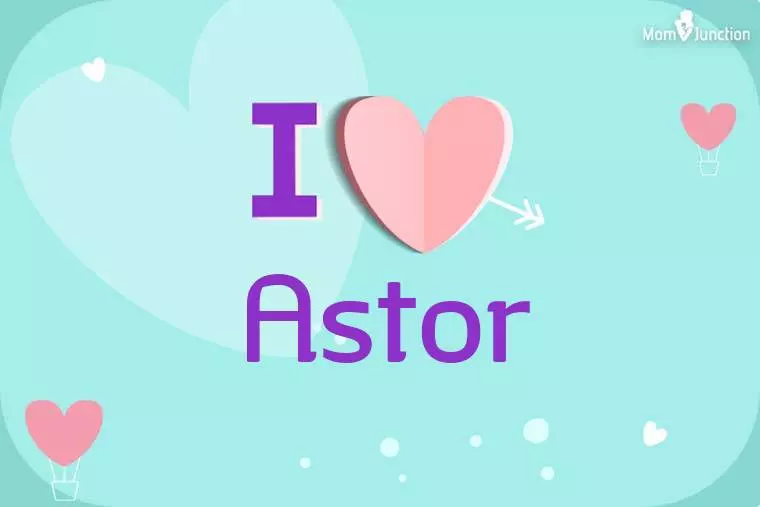 I Love Astor Wallpaper