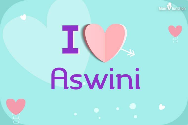 I Love Aswini Wallpaper