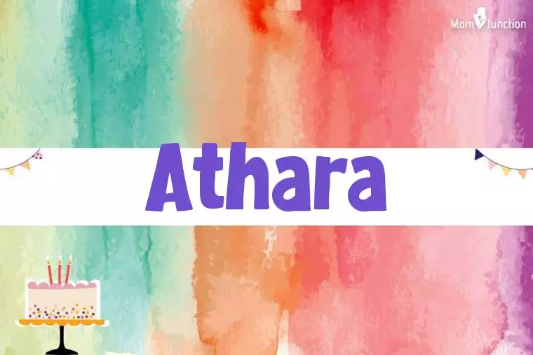 Athara Birthday Wallpaper