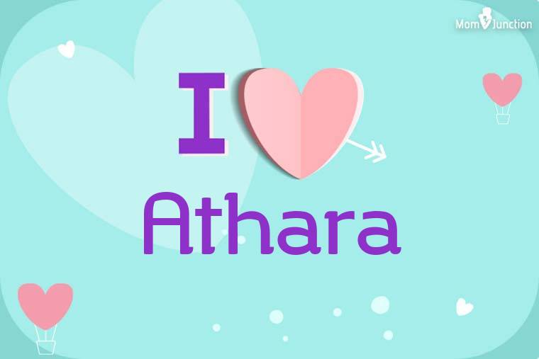 I Love Athara Wallpaper