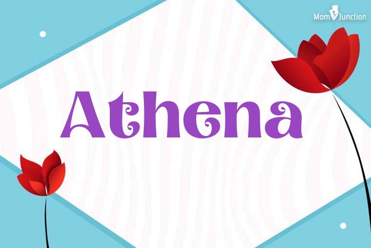Athena 3D Wallpaper