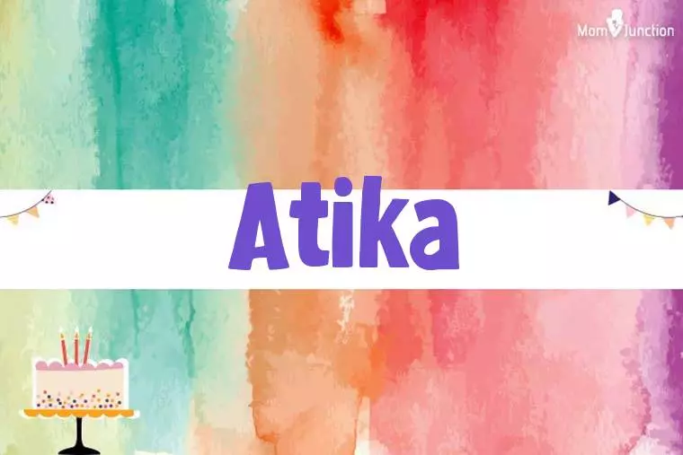 Atika Birthday Wallpaper