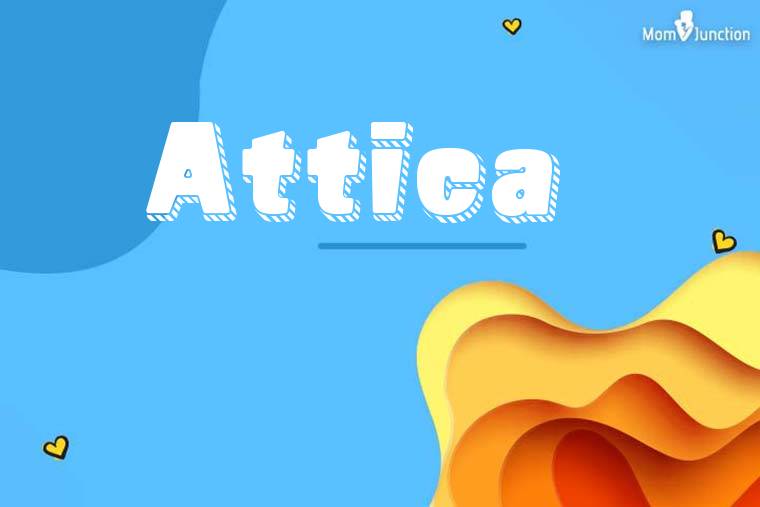 Attica 3D Wallpaper
