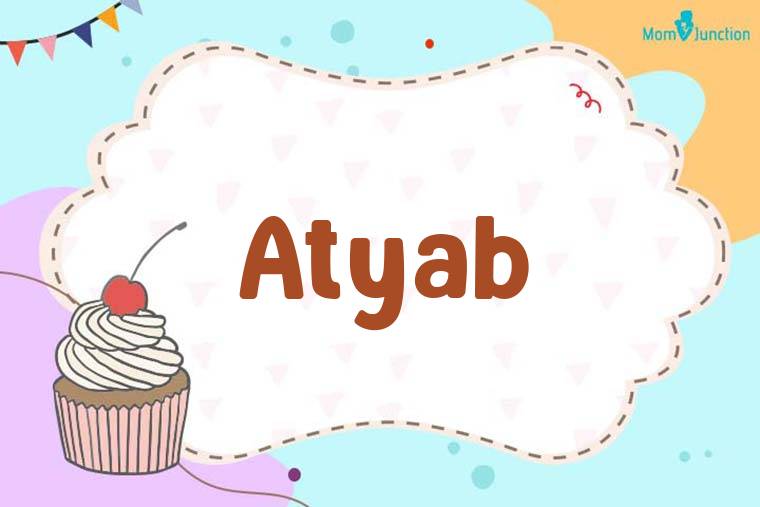 Atyab Birthday Wallpaper