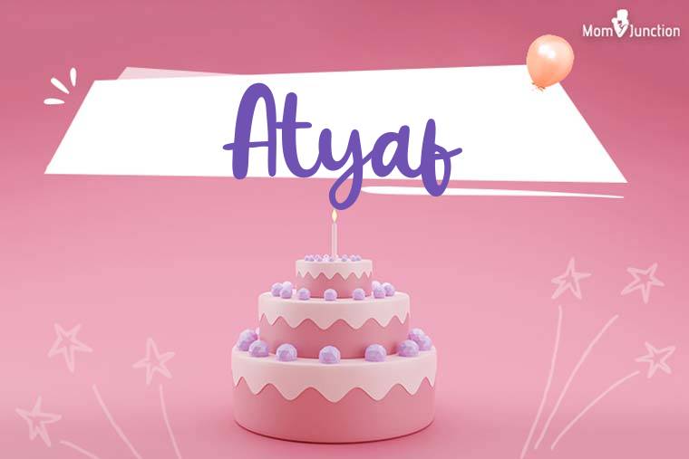 Atyaf Birthday Wallpaper